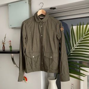 Fjallraven Greenland rewool shirt jacket green XS